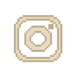 Icône d'Instagram en pixel-art